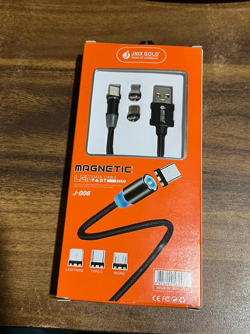 12520 Magnetic Charging Cable 3 in 1 Metal Magnetic Micro USB Type C Lighting Cable with LED, Multiple Charging Adapters for All Android and all Smartphones (Compatible with All Android and iPhone Smartphones, Tablet, PC, Mobile 12520 Magnetic Charging Cable 3 in 1 Metal Magnetic Micro USB Type C Lighting Cable with LED, Multiple Charging Adapters for All Android and all Smartphones (Compatible with All Android and iPhone Smartphones, Tablet, PC, Mobile